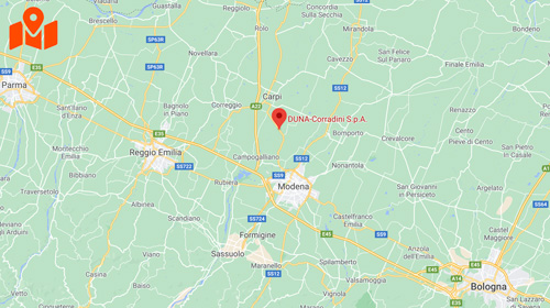 Mappa-Italia - Duna Corradini